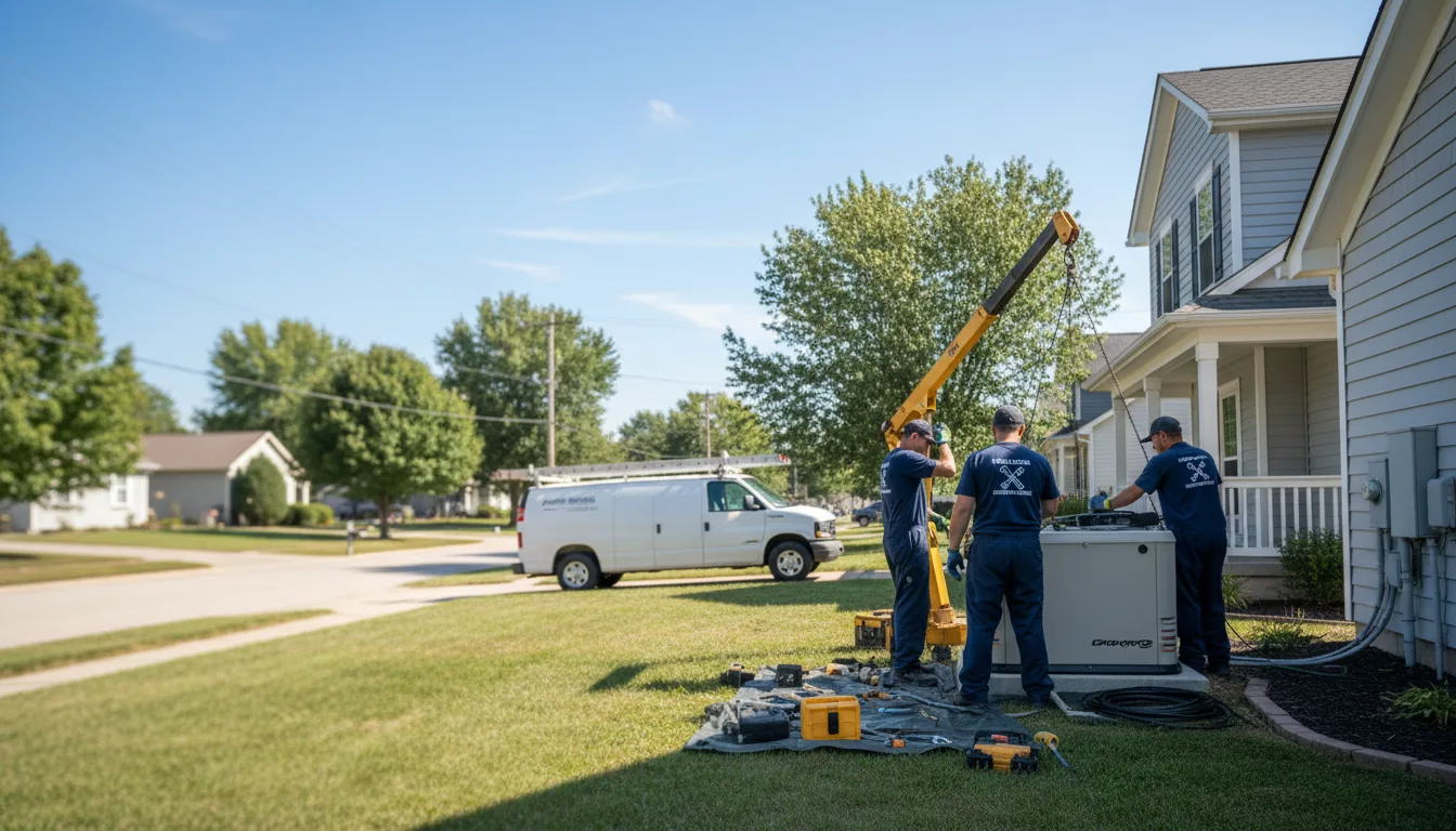 Generator Installation in Billingsley, AL near me